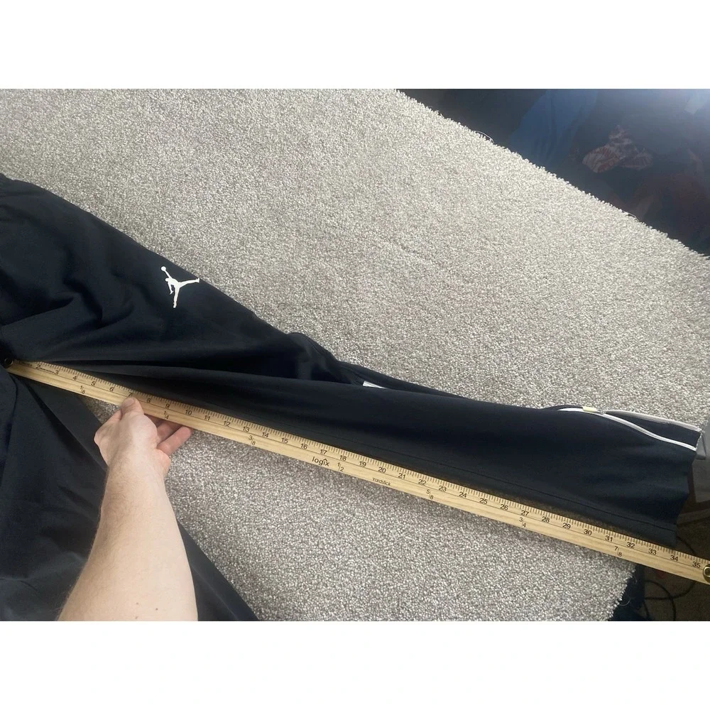Air Jordan Dri Fit Performance Adjustable Track Pants Mens L 32x34 Active Gym
